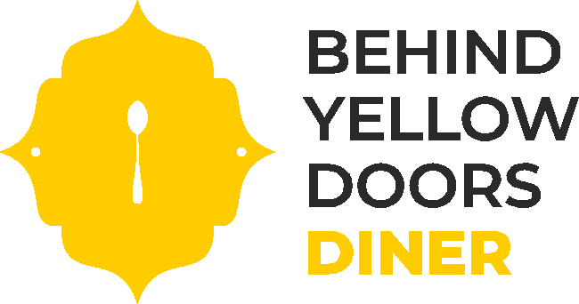 Behind Yellow Doors Diner