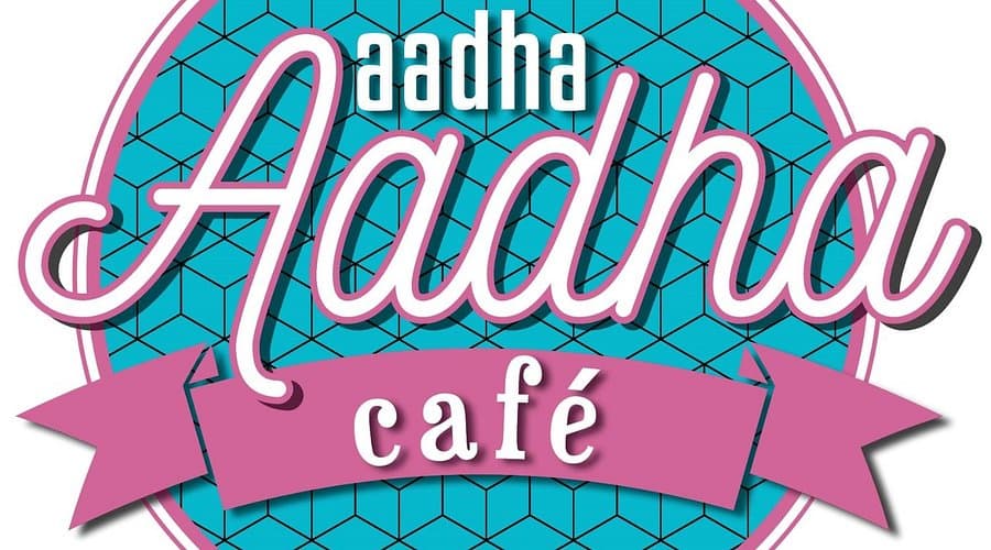 Aadha-Aadha Café logo