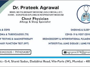 Dr Prateek Agrawal - Chest, Allergy, Sleep and Asthma clinic photo