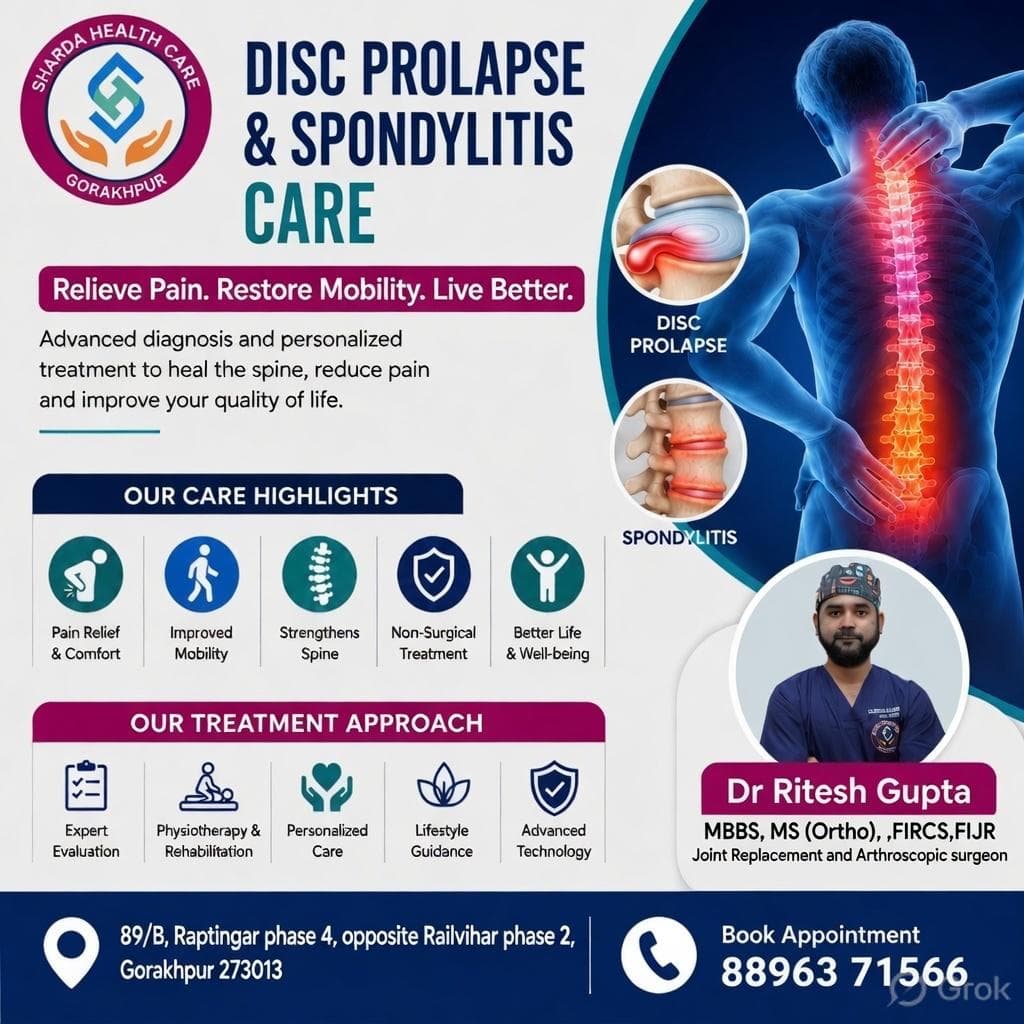 Dr Ritesh Gupta-Orthopedic Surgeon Gorakhpur